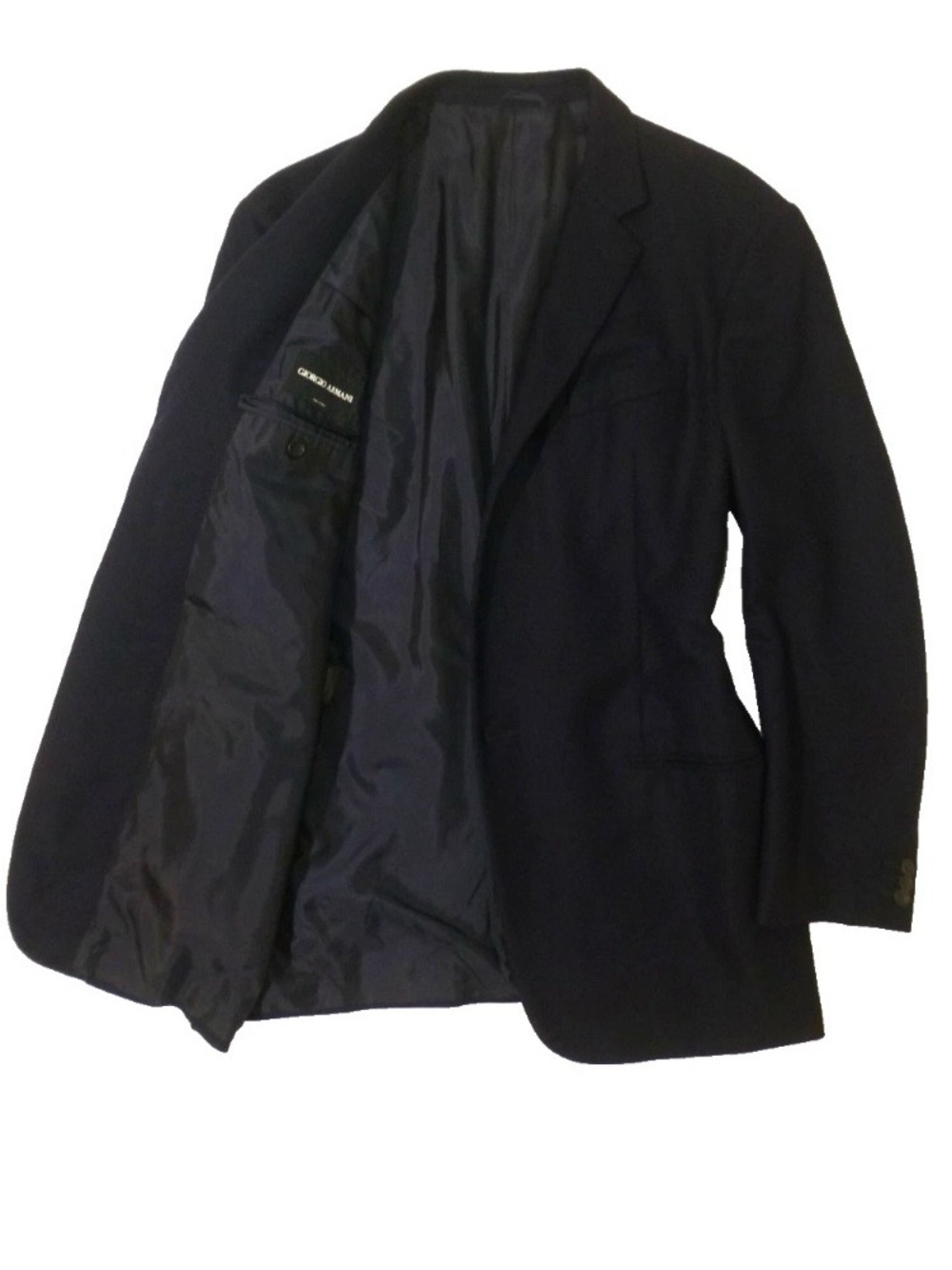 Giorgio Armani Blazer 54R/44R Cashmere Black Label Excellent Condition Jacket